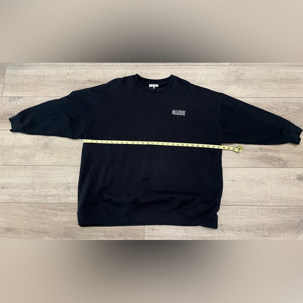 Ganni Basic Oversized Sweatshirt Size: L/Xl - image 5